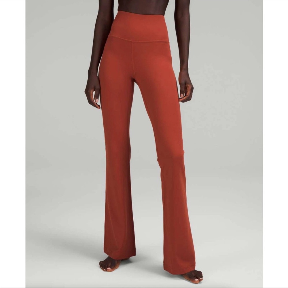 Lululemon Athletica Flare high rise Leggings